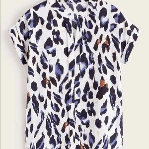 Leopard print blouse